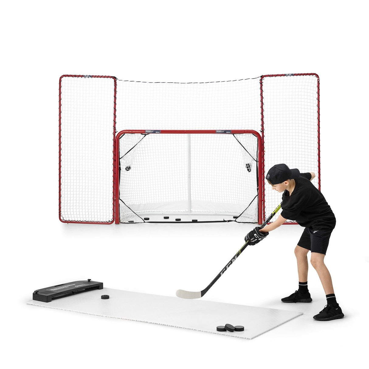 Extreme Hockey Flooring Tiles Shooting Kit